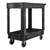 RUBBERMAID Utility Cart,500 lb. Load Cap. FG9T6600BLA