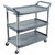 RUBBERMAID Utility Cart,300 lb. Load Cap., PE FG409100GRAY