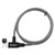 Master Lock 8154DPF Keyed Different Cable Lock 6' Long Yellow Connec (4 EA)