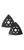 Milwaukee IBSLTSP-1 Imperial Blades IBSLTSP-1 Starlock 3-1/2" Oscillating Triangle Sanding Pad, 1PC