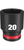 Milwaukee 49-66-6737 SHOCKWAVE Impact Duty 3/8" Drive 20MM Standard 6 Point Socket