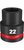 Milwaukee 49-66-6360 SHOCKWAVE Impact Duty 3/4" Drive 22MM Standard 6 Point Socket