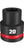 Milwaukee 49-66-6358 SHOCKWAVE Impact Duty 3/4" Drive 20MM Standard 6 Point Socket