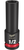 Milwaukee 49-66-6222 SHOCKWAVE Impact Duty 1/2" Drive 1/2" Deep 6 Point Socket
