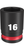 Milwaukee 49-66-6140 SHOCKWAVE Impact Duty 3/8" Drive 16MM Standard 6 Point Socket