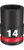 Milwaukee 49-66-6138 SHOCKWAVE Impact Duty 3/8" Drive 14MM Standard 6 Point Socket