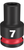 Milwaukee 49-66-6131 SHOCKWAVE Impact Duty 3/8" Drive 7MM Standard 6 Point Socket