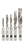 Milwaukee 48-89-4875 SHOCKWAVE 5 Pc. Metric Impact Drill Tap Set