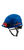 Milwaukee 48-73-1324 Blue Front Brim Vented Safety Helmet (USA) - Type 2, Class C