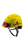Milwaukee 48-73-1322 Yellow Front Brim Vented Safety Helmet (USA) - Type 2, Class C