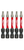 Milwaukee 48-32-4684 SHOCKWAVE 2 in. T20 Impact Driver Bits 5PK