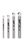 Milwaukee 48-20-8998 4pc. Tile and Natural Stone Bit Set