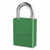 American Lock A1105MKW6000GRN Grn Andzd Al Safety Pl 1" Shackle Master Keyed