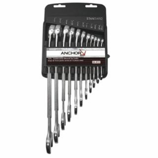 Anchor Brand 103-04-812 12 Piece Combination Wrench Set (1/4-7/8") (1 ST)