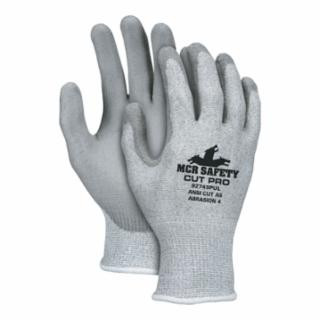 Mcr Safety 92743PUXXL Memphis Cut Pro 13G Sil/Gr Hppe/Synthetic Shell (1 Pair)