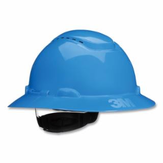 3M 7100240031 Full Brim Hard Hat H-803Sfv-Uv Blue Vented 4Pt