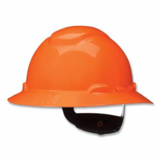 3M 7100239992 Full Brim Hard Hat H-806Sfr-Uv Orange 4-Point