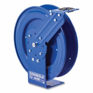 Coxreels P-LPL-315-BWN Spring Rewind Hose Reel3/8X15' Blue Ss Swivel