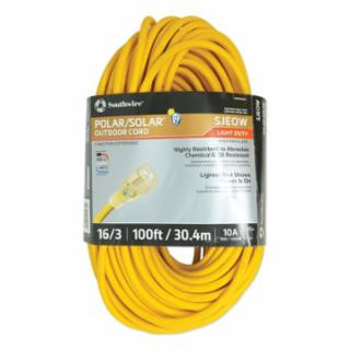 Southwire 1289SW0002 16/3 100' Sjeow Polar/Solar Extension Cord