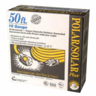 Southwire 1788SW0002 50' Yel Polar/Solar Plusext. Cord 10/3 Sjeow-