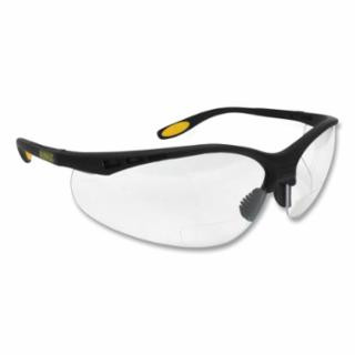 Dewalt DPG59-125D Reinforcer Rx Safety Glass-Blk/Clr-2.5