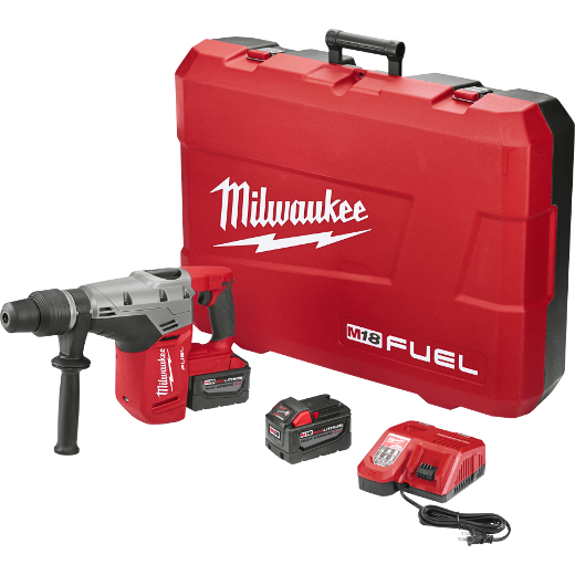 Milwaukee 2717-22HD M18 FUEL 1-9/16" SDS Max Hammer Drill Kit