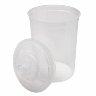 3M 7010029843 16024 Large 28 Fl Oz1Kit=25 Liners And Lids (1 KT)
