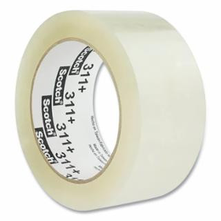 Scotch 7100253843 Scotch Sealing Tape 311+ Clr 3Inx110Yd (1 RL)