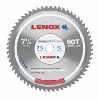Lenox 21882AL714060CT 7-1/4" 60T Aluminum Metal Cutting Saw Blade (25 EA)