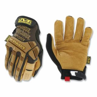 Mechanix Wear LMP-75-009 Mw Mpact Leather Glove Medium 9 Brown/Black (10 Pairs)