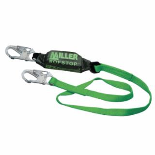 Honeywell Miller 913TWLS-Z7/6FTGN 6' Web Lanyard W/2 Locking Snap Hooks