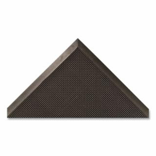 Notrax 345S1624BL Mat345 Rubber Brush 16X24 Black
