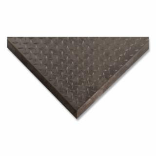 Notrax 545E3631BL Mat545 Diamond Top Interlock End 36X31 Black