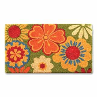 Notrax C11S1830SF C11 Coir Mat 18X30 Summer Flowers