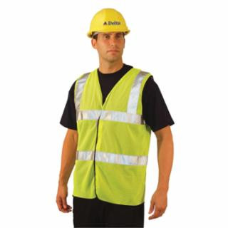 Occunomix LUX-SSCOOLG-Y2X 2X Occulux Ansi Mesh Vest:Yell