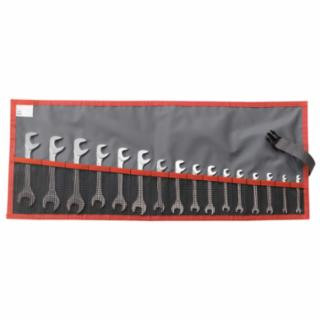 Facom FM-34.JL16T 16Pc 15-75 Angle Open End Wrench Set