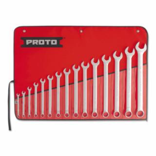 Proto J1200F-T500 15 Pc Combo Wrench Set5/16 - 1 1/