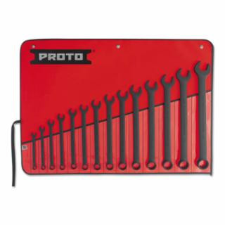 Proto J1200FBASD 14 Pc 12 Pt Combo Wrench set Black (1 ST)