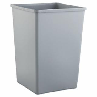 Rubbermaid Commercial FG395800GRAY Liner Ut Cont Sq 35G/132L Gray