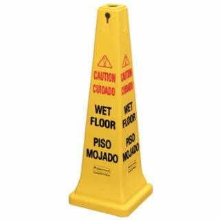 Rubbermaid Commercial FG627600YEL 36" Cone "Caution" (5 EA)