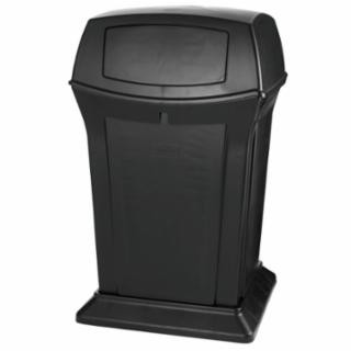 Rubbermaid Commercial FG917188BLA Ranger Container W/Doors45G/170L Bla