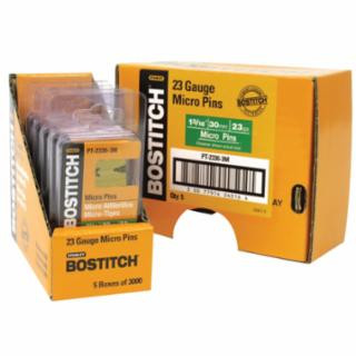 Bostitch PT-2325-3M 23Ga Headless Pin-1In- 3000/Box (1 BX)