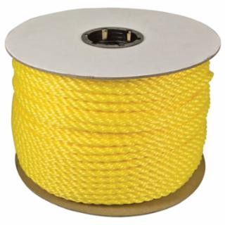 Orion Ropeworks Inc 350120-YEL-01200-R0303 3/8 X 1200 Twisted Polylite Yellow