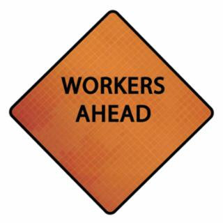 Cortina 07-800-3082 36" Workers Ahead 3017644