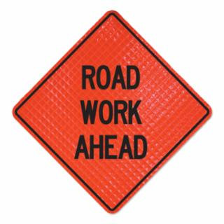 Cortina 07-800-4037-L 48" Super Bright - Roadwork Ahead
