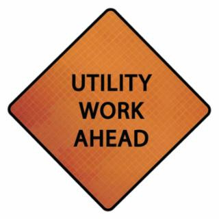 Cortina 07-800-4064 48" Utility Work Ahead3016030