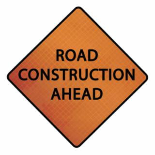 Cortina 07-800-4081 48" Road Construction Ahead 3017663