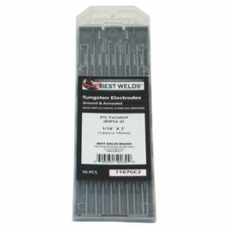 Best Welds 900-1167GC2 1/16 X 7 2% Ceriated Tungsten 10/Pk (1 PK)