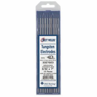 Best Welds 900-3327GE3 3/32 X 7 E3 Tungsten Electrode 10/Pk (1 PK)