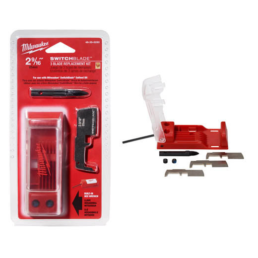 Milwaukee 48-25-5250 2-9/16 in. SWITCHBLADE 3 Blade Replacement Kit